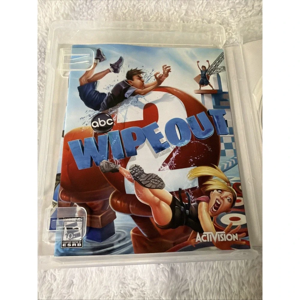 PS3 ABC WIPEOUT PlayStation 3 CIB Complete Video Game Manual